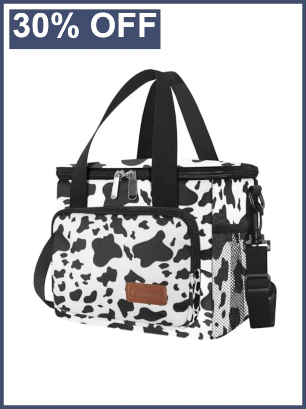 Insulated Leakproof Lunch Bag Oxford Fabric Large Tote